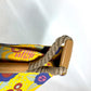 CHANEL Shoulder Bag canvas yellow High summer Flower Pattern