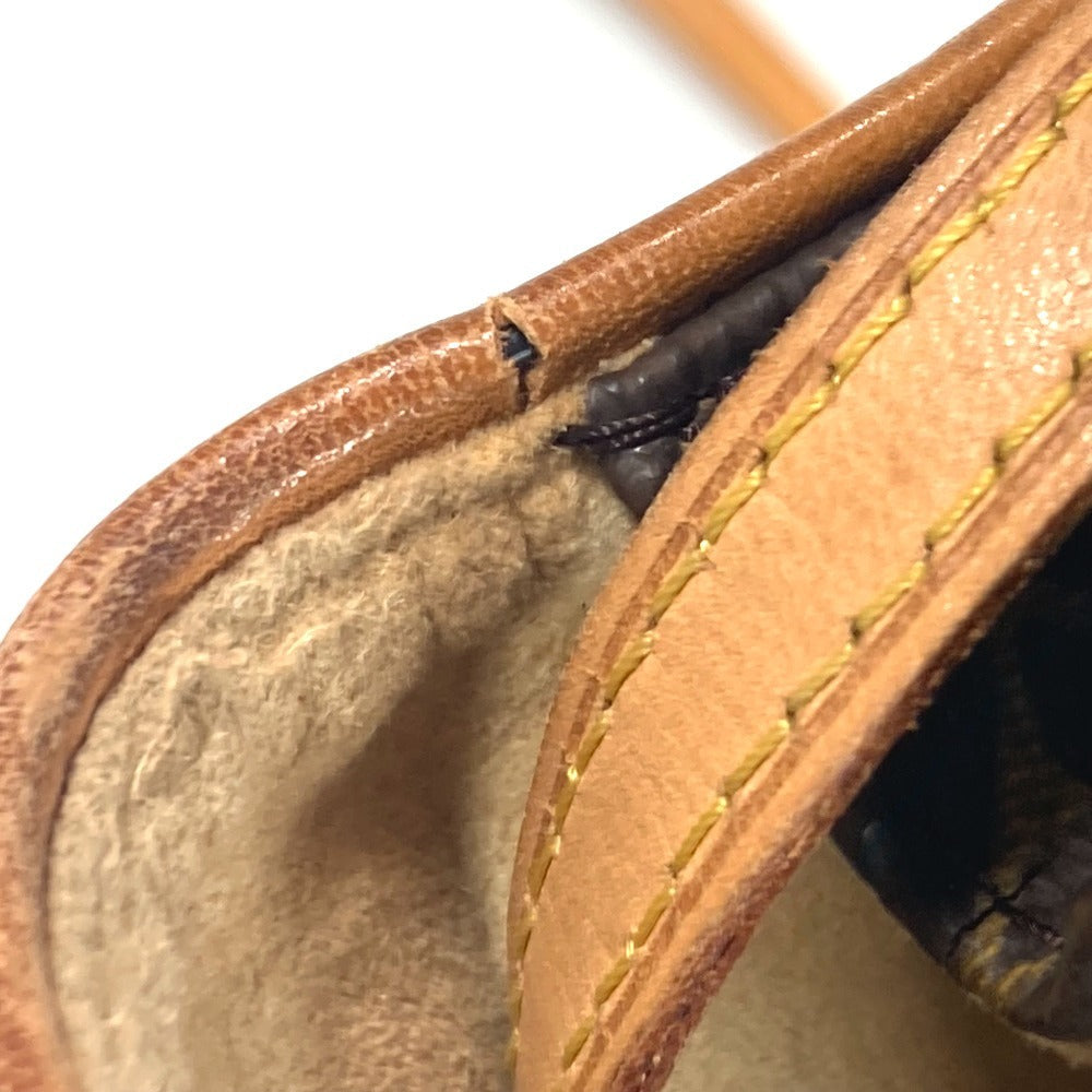 LOUIS VUITTON Shoulder Bag M51852 Monogram canvas Brown Monogram Pochette Twin GM