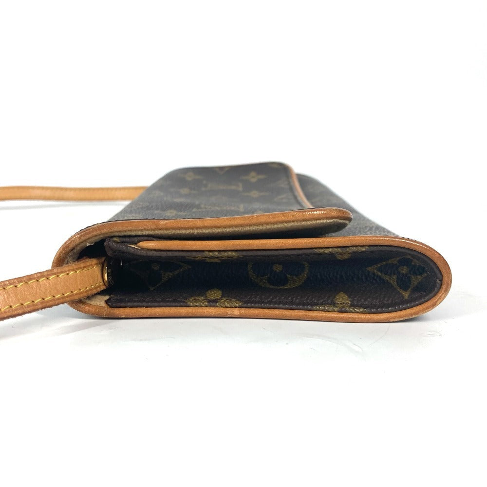 LOUIS VUITTON Shoulder Bag M51852 Monogram canvas Brown Monogram Pochette Twin GM