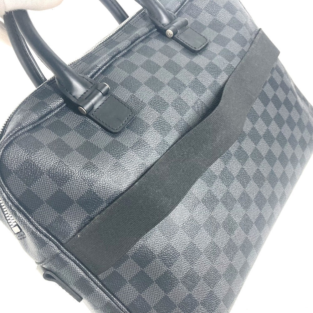 LOUIS VUITTON Business bag N23211 Damier Grafitto Canvas black Damier Grafitte Horizon