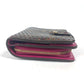 LOUIS VUITTON Folded wallet M95188 Monogram canvas pink Monogram Perfo Compact zip