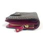 LOUIS VUITTON Folded wallet M95188 Monogram canvas pink Monogram Perfo Compact zip