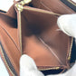 LOUIS VUITTON Long Wallet Purse M61729 Monogram canvas Brown Monogram panda Porto Monezup