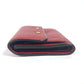 LOUIS VUITTON Trifold wallet M62185 Monogram Ann Platt Leather Red Monogram Ann Platt Portefeuille Pont Neuf Compact