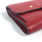 LOUIS VUITTON Trifold wallet M62185 Monogram Ann Platt Leather Red Monogram Ann Platt Portefeuille Pont Neuf Compact