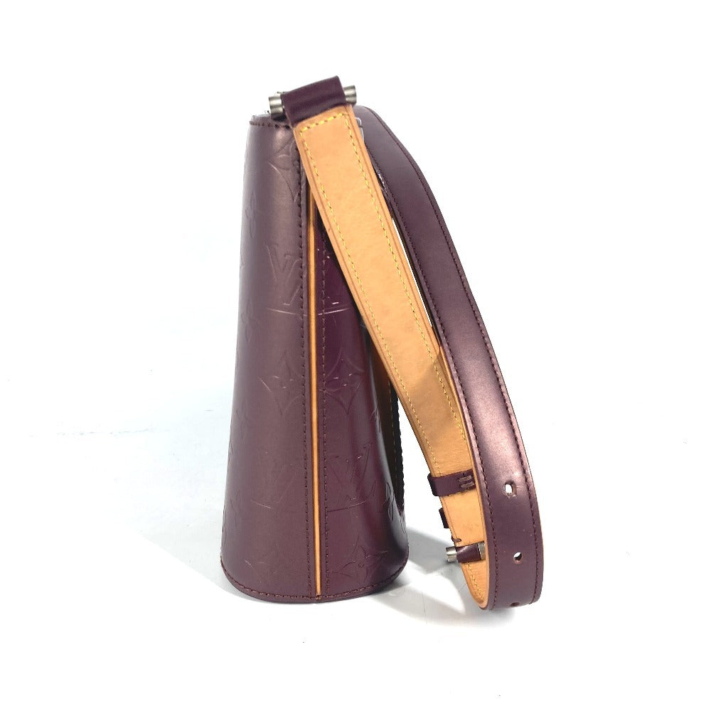 LOUIS VUITTON Shoulder Bag M55126 Monogram mat leather purple Monogram mat Alston