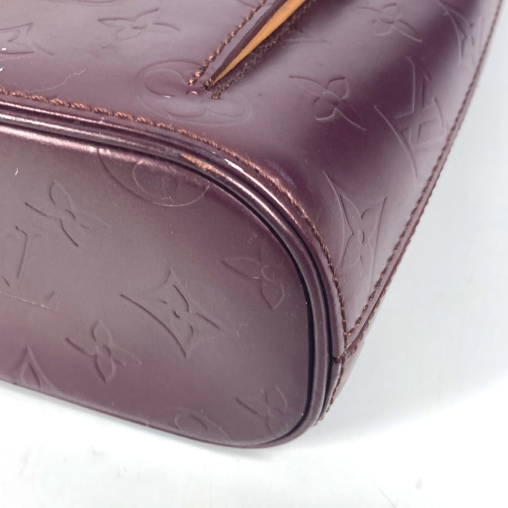LOUIS VUITTON Shoulder Bag M55126 Monogram mat leather purple Monogram mat Alston