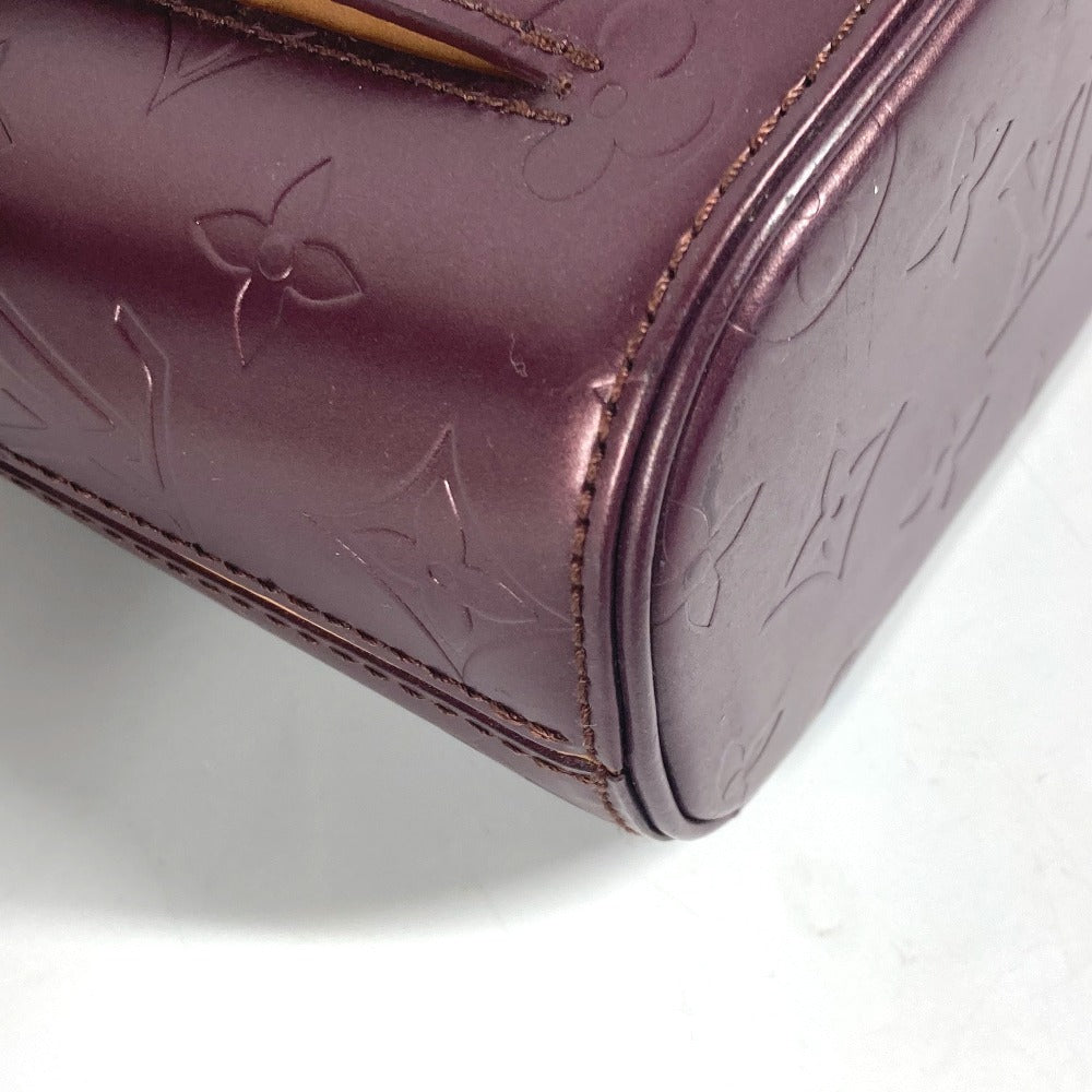 LOUIS VUITTON Shoulder Bag M55126 Monogram mat leather purple Monogram mat Alston