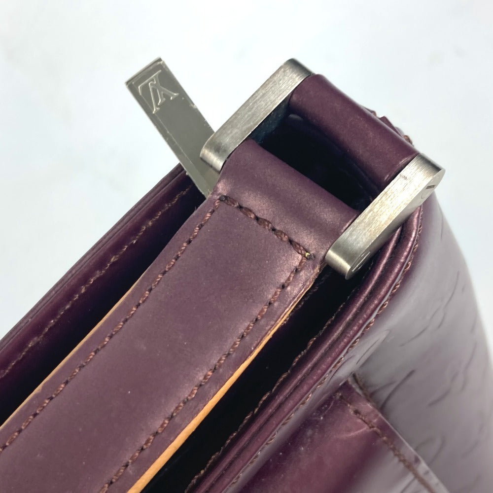 LOUIS VUITTON Shoulder Bag M55126 Monogram mat leather purple Monogram mat Alston