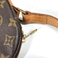 LOUIS VUITTON Shoulder Bag M51112 Monogram canvas Brown Monogram Ballad Women Used Authentic
