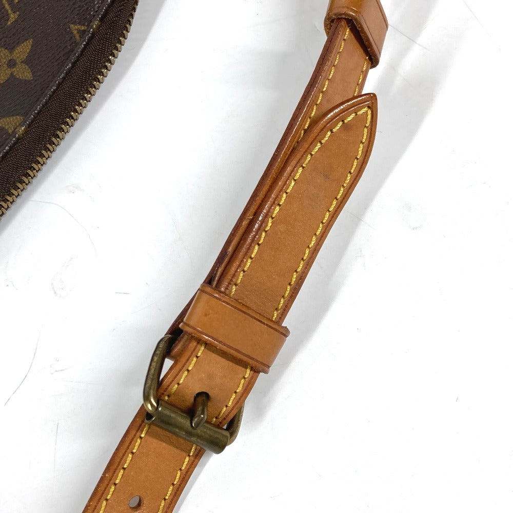 LOUIS VUITTON Shoulder Bag M51112 Monogram canvas Brown Monogram Ballad Women Used Authentic