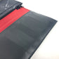 CHANEL Long Wallet Purse A14344 Nylon black Old travel line Women Used Authentic