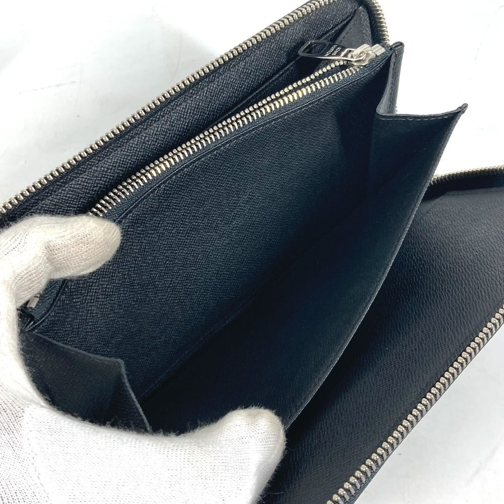 LOUIS VUITTON Long Wallet Purse N63077 Damier Grafitto Canvas black Damier Grafitte Zippy Organizer