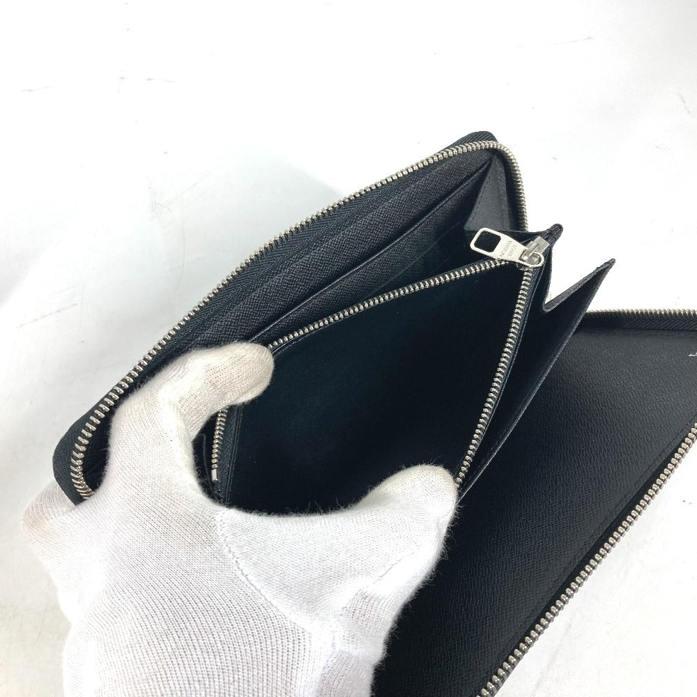 LOUIS VUITTON Long Wallet Purse N63077 Damier Grafitto Canvas black Damier Grafitte Zippy Organizer