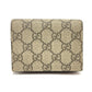 GUCCI Folded wallet 506277 GG Supreme Canvas beige GG Supreme BOSCO