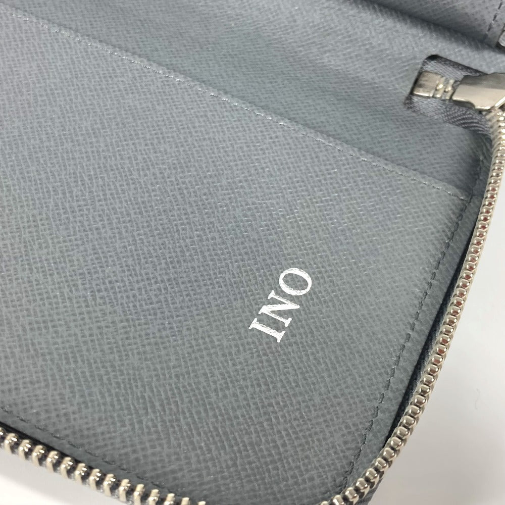 LOUIS VUITTON Long Wallet Purse M30517 Taiga Leather gray Taiga Zippy Organizer