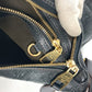 LOUIS VUITTON Shoulder Bag M93987 monogram mahina leather black Monogram Mahina Selene MM