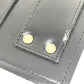 LOUIS VUITTON Pouch M92222 leather black Liege line Pister