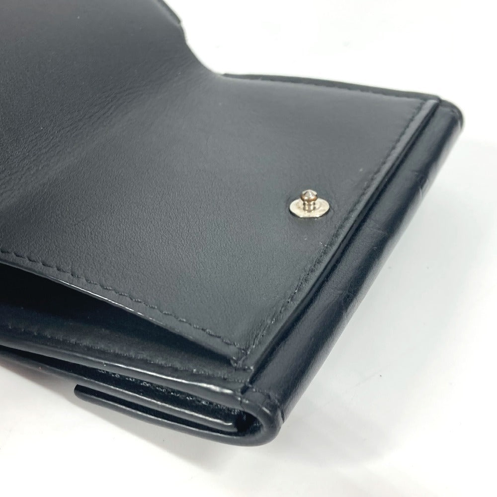 LOUIS VUITTON Trifold wallet M67631 Monogram shadow leather black Monogram shadow Discovery