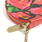 LOUIS VUITTON Coin case M93691 Monogram Vernis Orange Monogram Vernis Rose Porto Monet Shapo