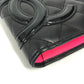 CHANEL Long Wallet Purse A26717 leather black COCO Mark CC Cambon line