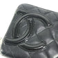 CHANEL Long Wallet Purse A50078 leather black Cambon line CC COCO Mark