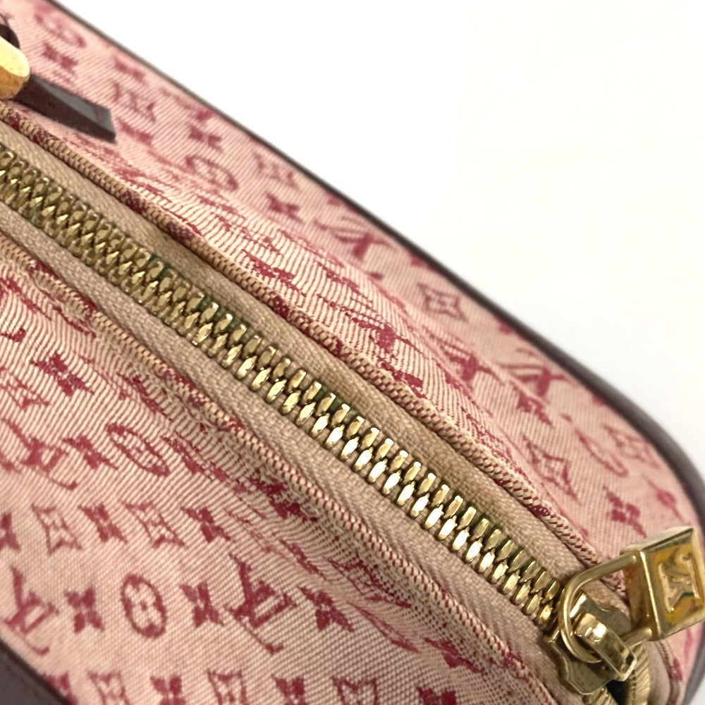 LOUIS VUITTON Handbag M92207 Monogram mini canvas Red Monogram mini Almaron Women Used Authentic
