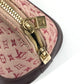 LOUIS VUITTON Handbag M92207 Monogram mini canvas Red Monogram mini Almaron Women Used Authentic