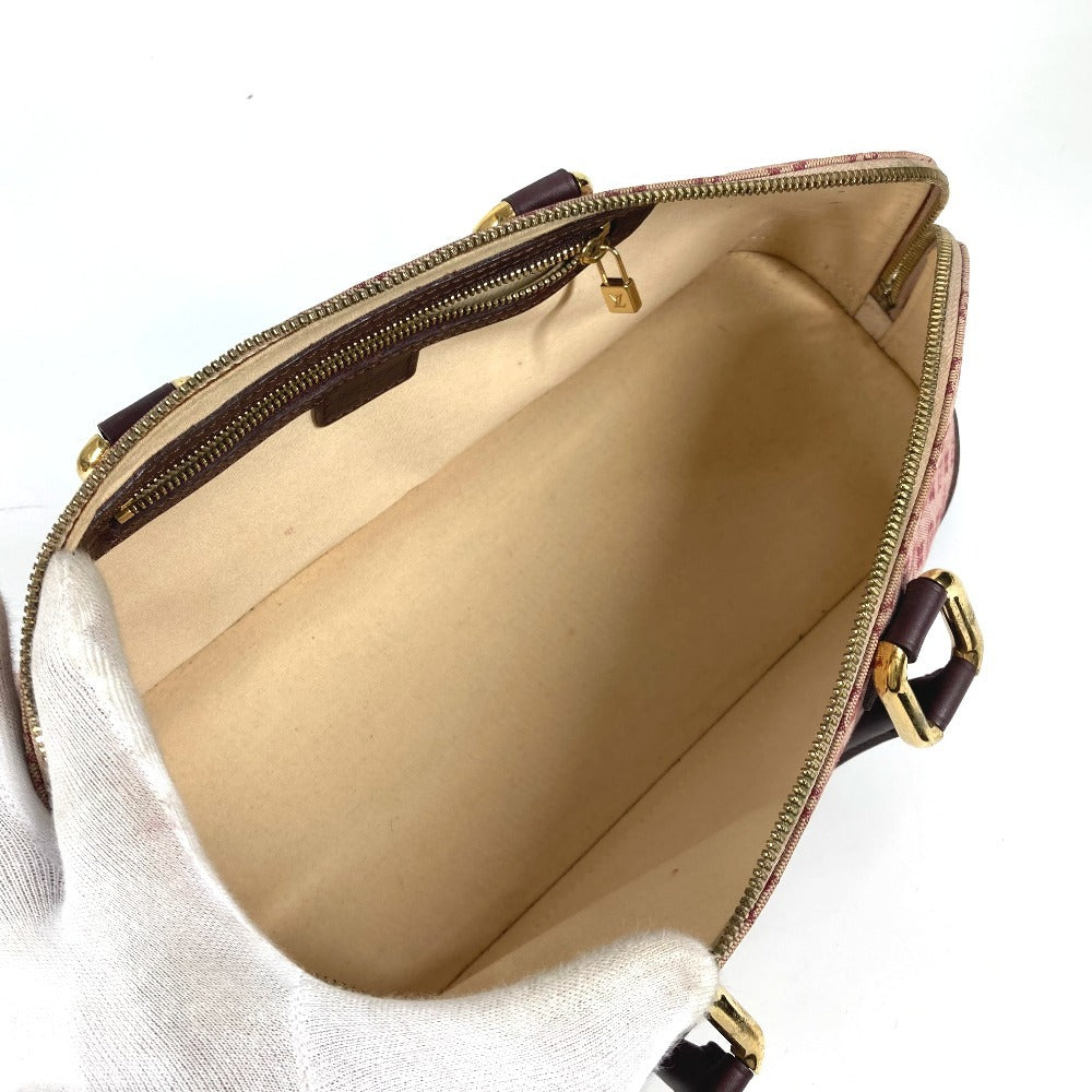LOUIS VUITTON Handbag M92207 Monogram mini canvas Red Monogram mini Almaron Women Used Authentic