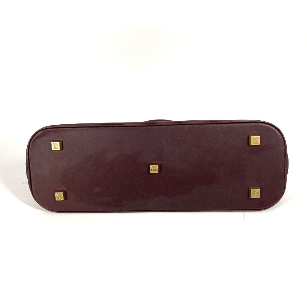 LOUIS VUITTON Handbag M92207 Monogram mini canvas Red Monogram mini Almaron Women Used Authentic
