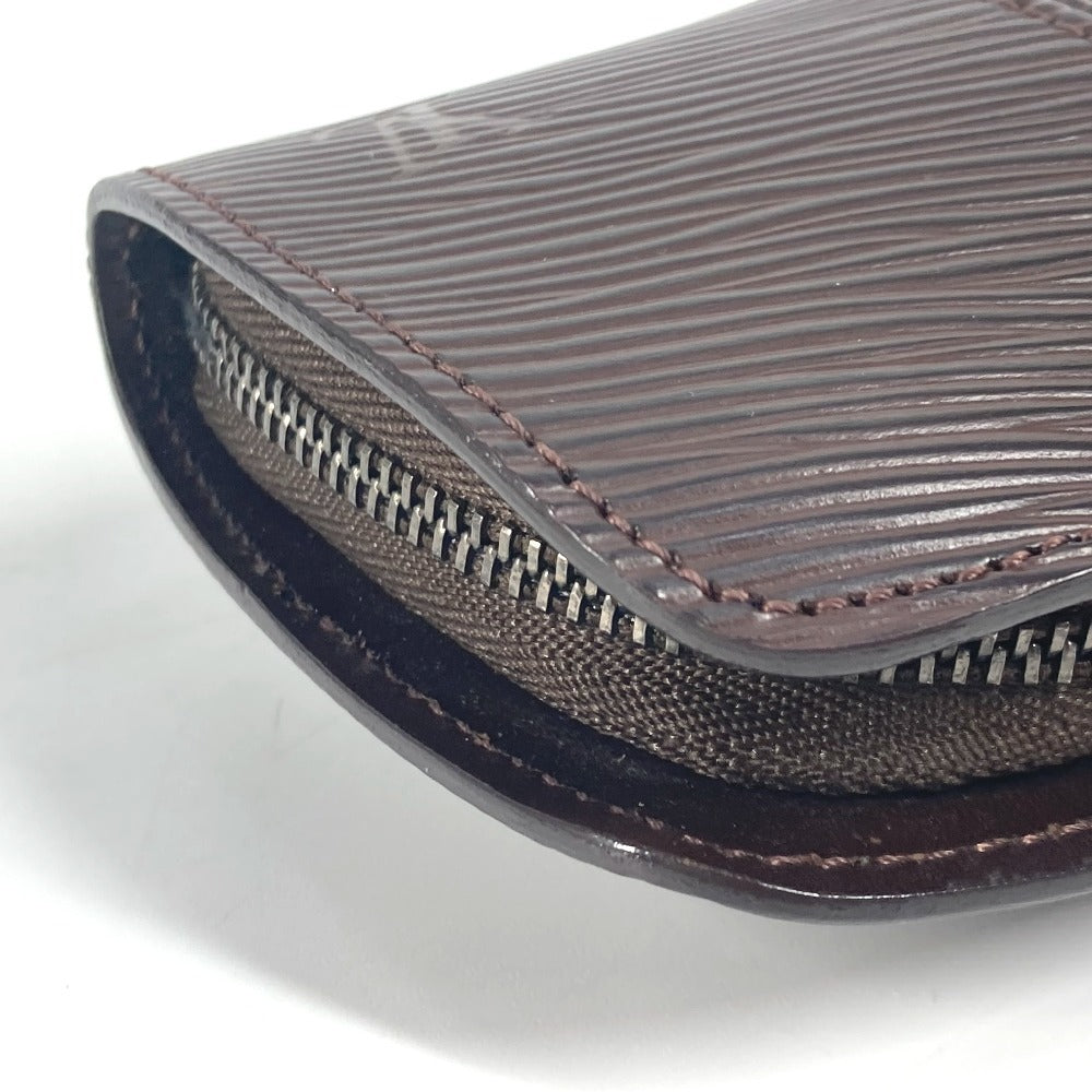 LOUIS VUITTON Coin case M6344D Epi Leather Brown Epi Portefeuille Epi Z