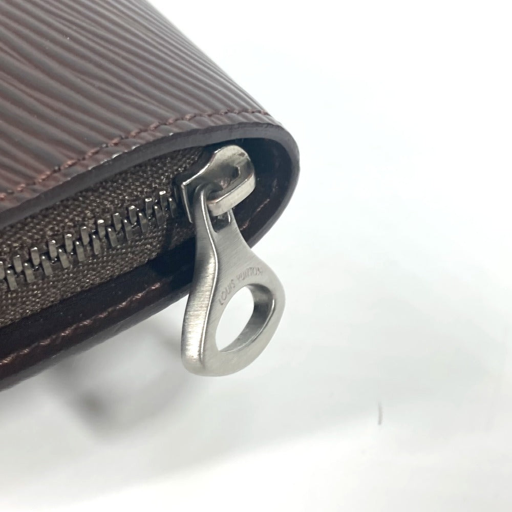 LOUIS VUITTON Coin case M6344D Epi Leather Brown Epi Portefeuille Epi Z