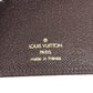 LOUIS VUITTON Long Wallet Purse M30396 Taiga Leather purple Taiga Porto Valur Cult Credit