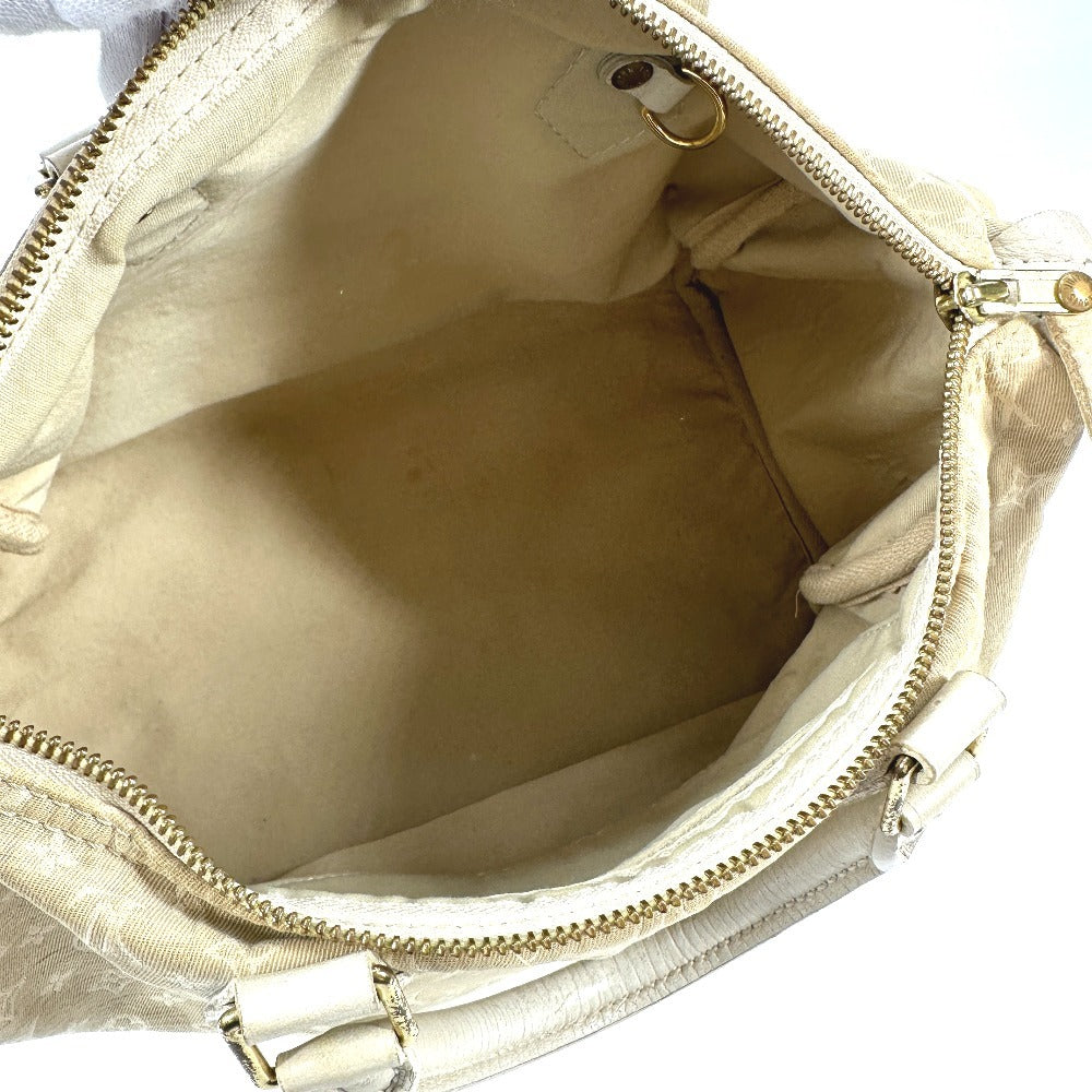 LOUIS VUITTON Handbag M95319 Monogram Mini-LinCanvas white Monogram mini run Speedy 30