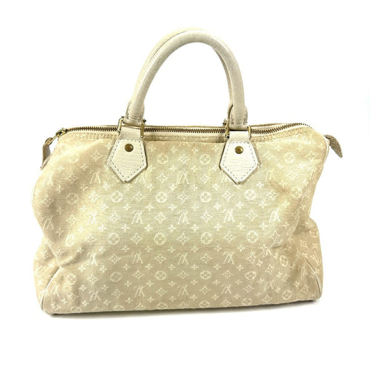 LOUIS VUITTON Handbag M95319 Monogram Mini-LinCanvas white Monogram mini run Speedy 30
