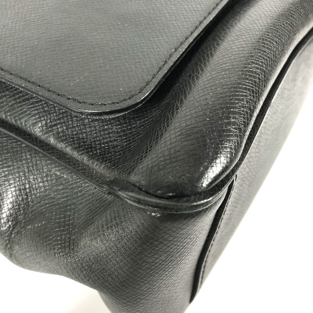 LOUIS VUITTON Shoulder Bag M32702 Taiga Leather black Taiga Milo unisex(Unisex) Used Authentic