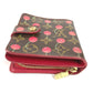 LOUIS VUITTON Folded wallet M95005 Monogram canvas Brown Monogram Cherry by Takashi Murakami Compact zip unisex(Unisex) Used Authentic