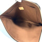 LOUIS VUITTON Clutch bag M43442 Monogram canvas Brown Monogram Etui Voyage GM unisex(Unisex) Used Authentic