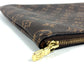 LOUIS VUITTON Clutch bag M43442 Monogram canvas Brown Monogram Etui Voyage GM unisex(Unisex) Used Authentic