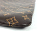LOUIS VUITTON Clutch bag M43442 Monogram canvas Brown Monogram Etui Voyage GM unisex(Unisex) Used Authentic