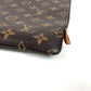 LOUIS VUITTON Clutch bag M43442 Monogram canvas Brown Monogram Etui Voyage GM unisex(Unisex) Used Authentic