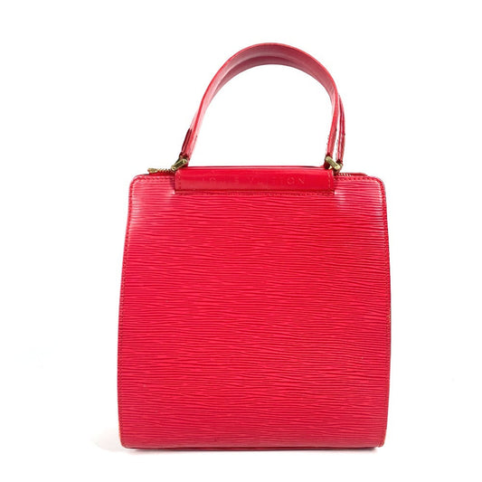 LOUIS VUITTON Handbag M5201E Epi Leather Red Epi Figari PM Women Used Authentic