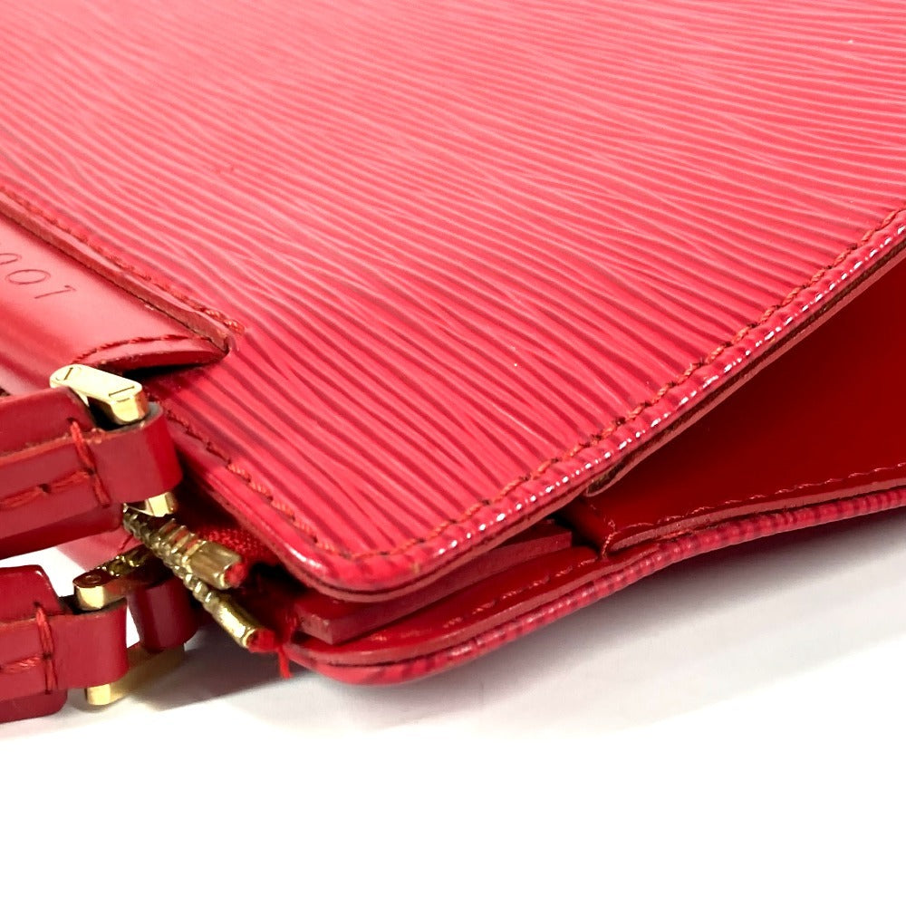 LOUIS VUITTON Handbag M5201E Epi Leather Red Epi Figari PM Women Used Authentic