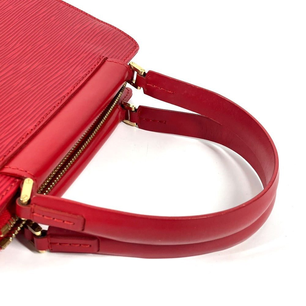 LOUIS VUITTON Handbag M5201E Epi Leather Red Epi Figari PM Women Used Authentic