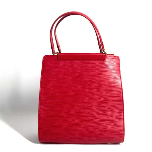 LOUIS VUITTON Handbag M5201E Epi Leather Red Epi Figari PM Women Used Authentic