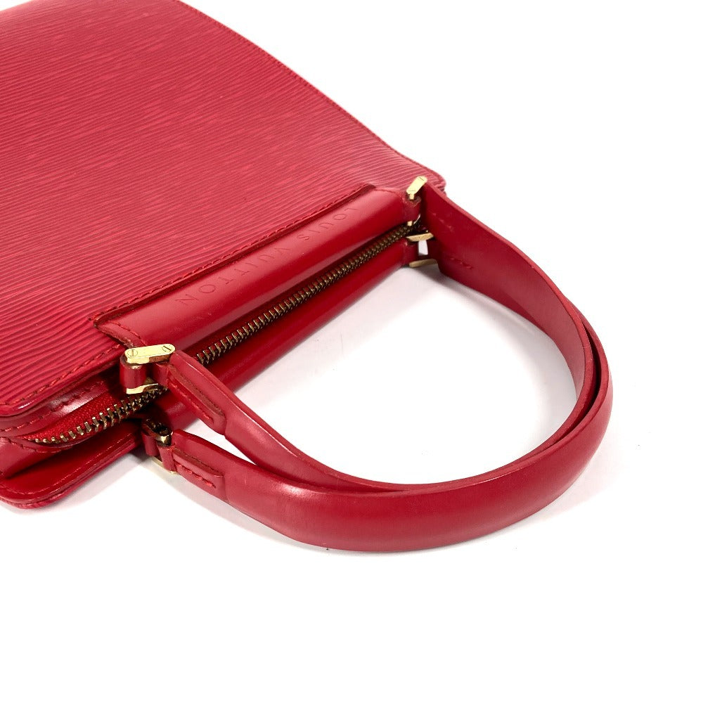 LOUIS VUITTON Handbag M5201E Epi Leather Red Epi Figari PM Women Used Authentic