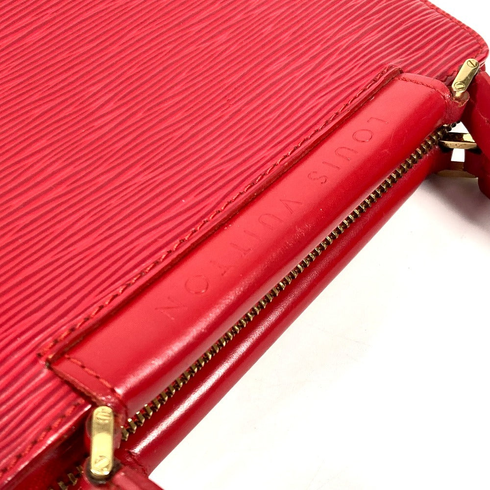 LOUIS VUITTON Handbag M5201E Epi Leather Red Epi Figari PM Women Used Authentic
