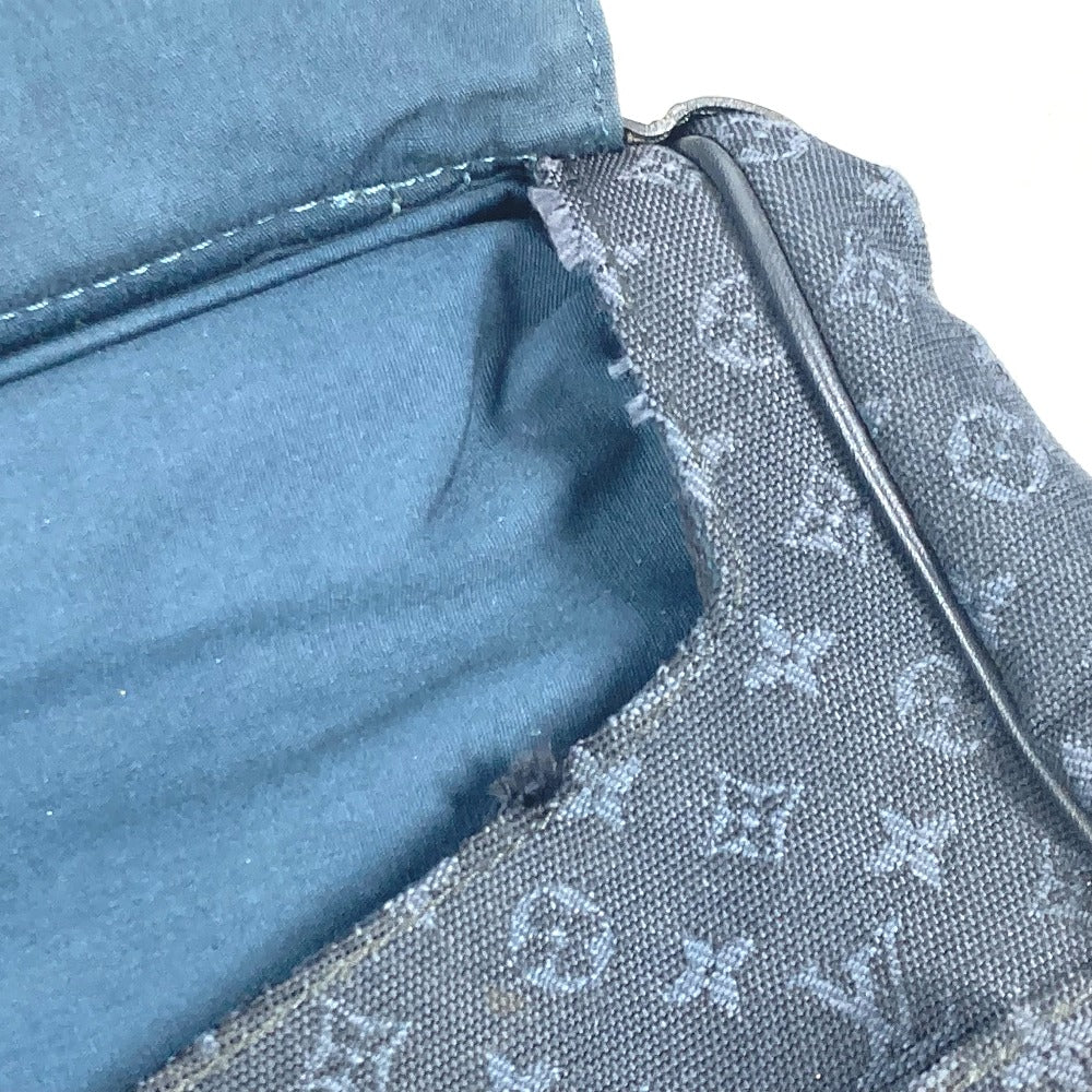 LOUIS VUITTON Shoulder Bag M42311 Monogram mini canvas Navy Monogram mini Dunes Women Used Authentic