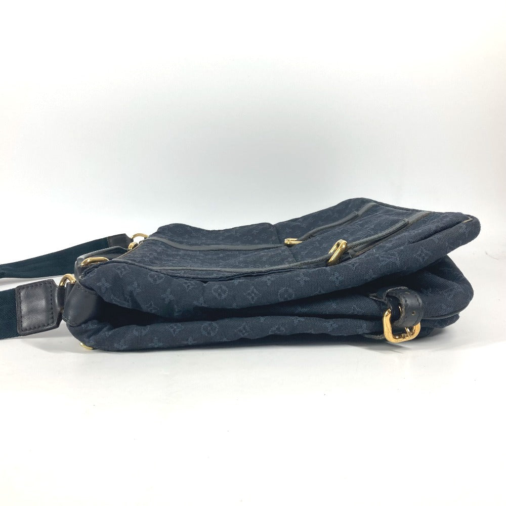LOUIS VUITTON Shoulder Bag M42311 Monogram mini canvas Navy Monogram mini Dunes Women Used Authentic