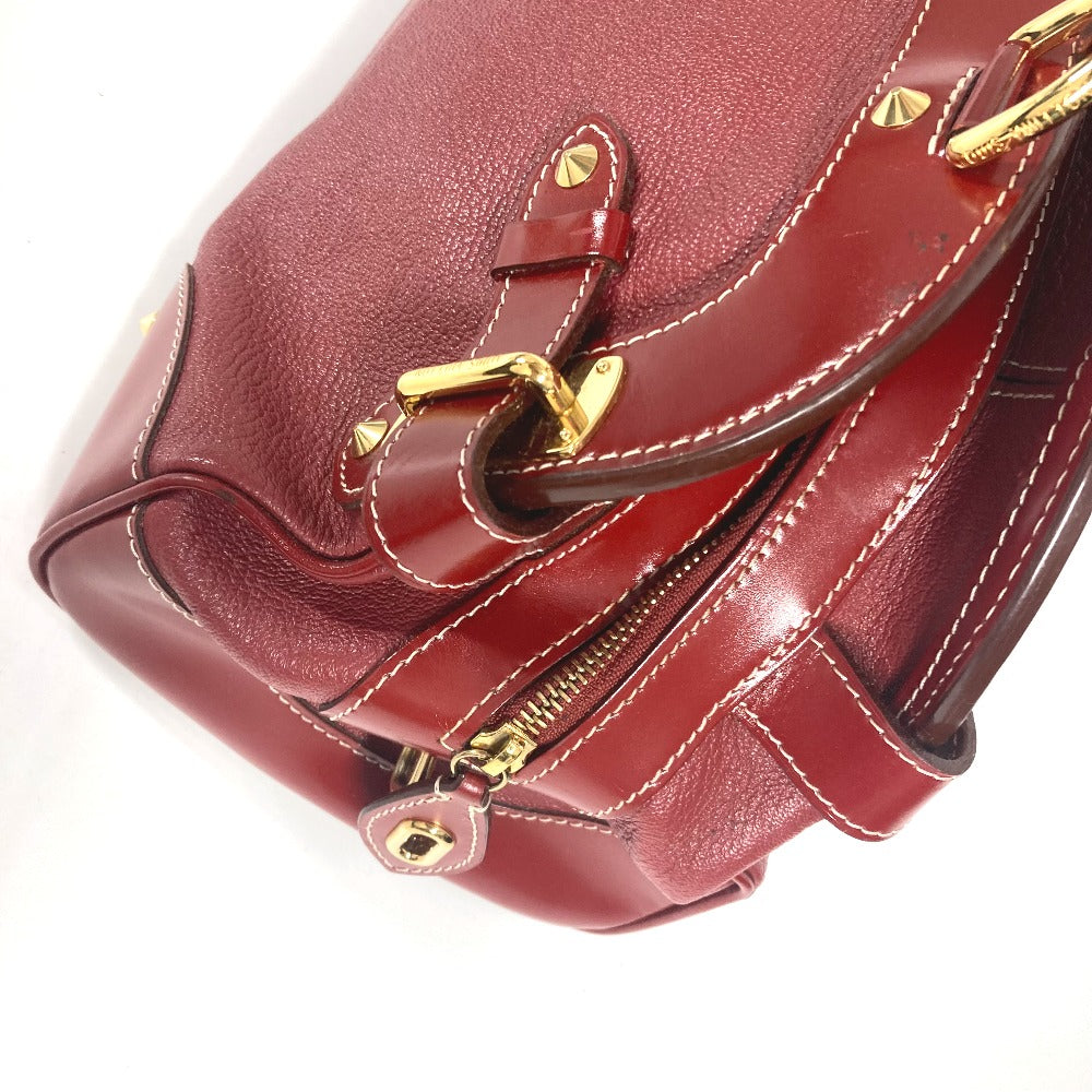 LOUIS VUITTON Shoulder Bag M95866 Suhari leather Red Suhari Radiu Women Used Authentic